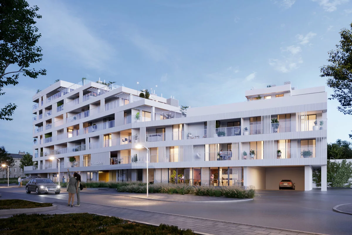 Wave - Etap 1, nowe apartamenty, Rutkowski Development, ul. Armii Krajowej, Giżycko