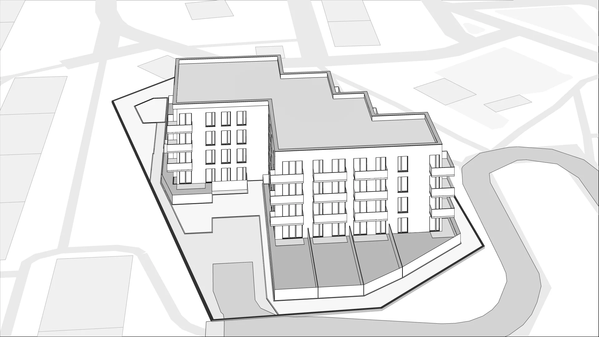 Wirtualna makieta 3D mieszkania 44.23 m², 0_9