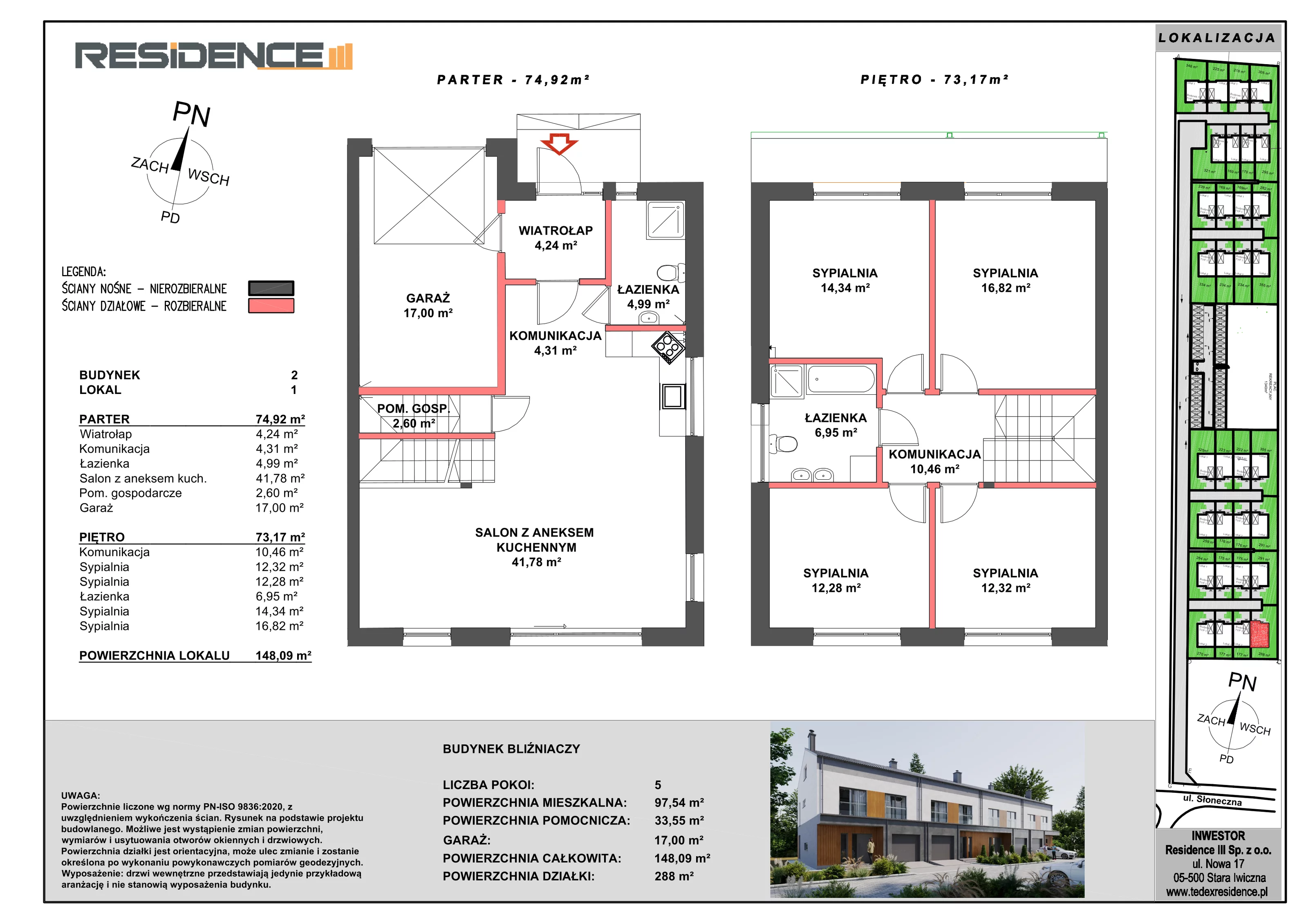 Mieszkanie 148,00 m², parter, oferta nr B2_L1, Apartamenty Przy Ładnej, Stara Iwiczna, ul. Ładna