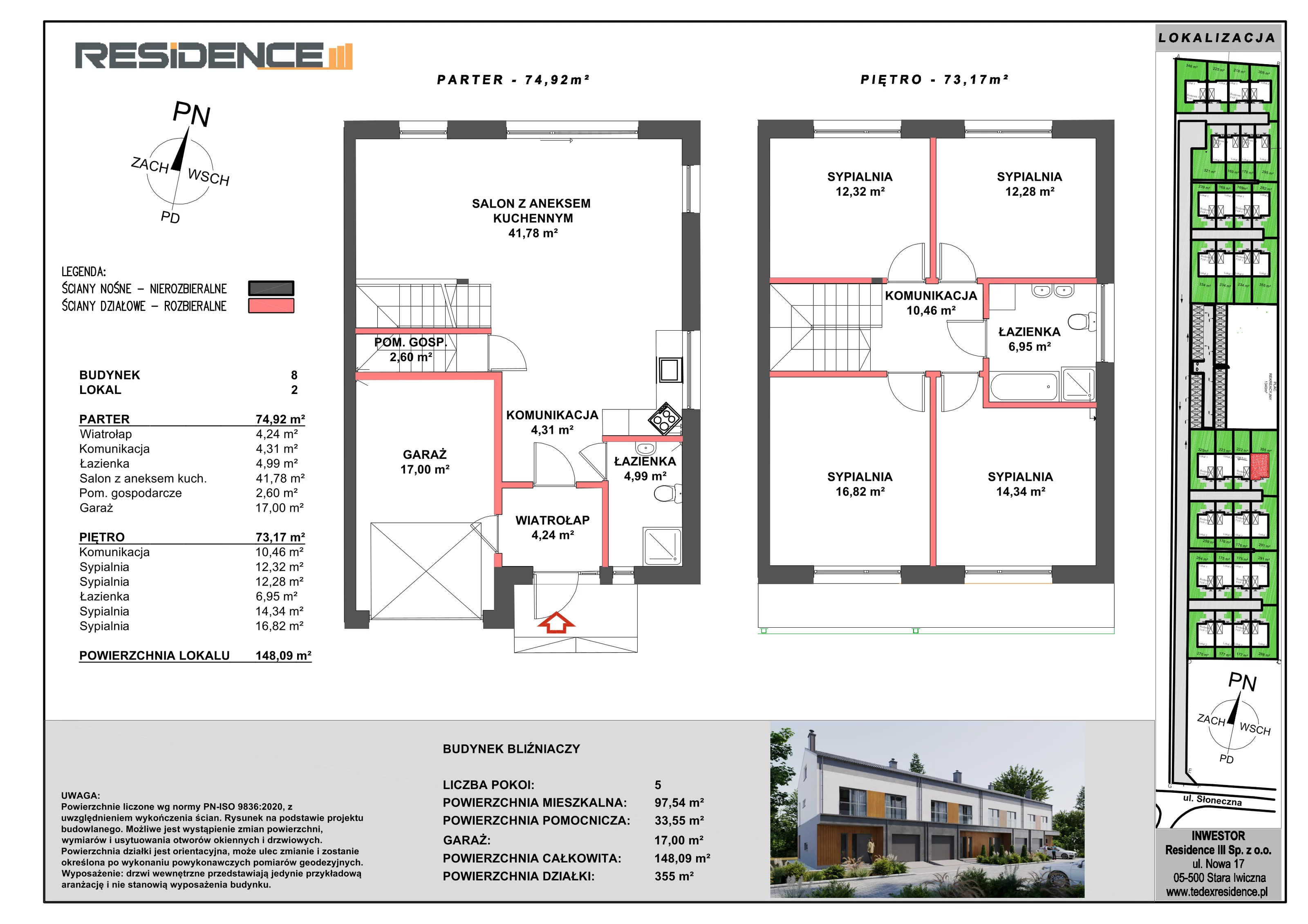 Mieszkanie 148,00 m², parter, oferta nr B8_L2, Apartamenty Przy Ładnej, Stara Iwiczna, ul. Ładna