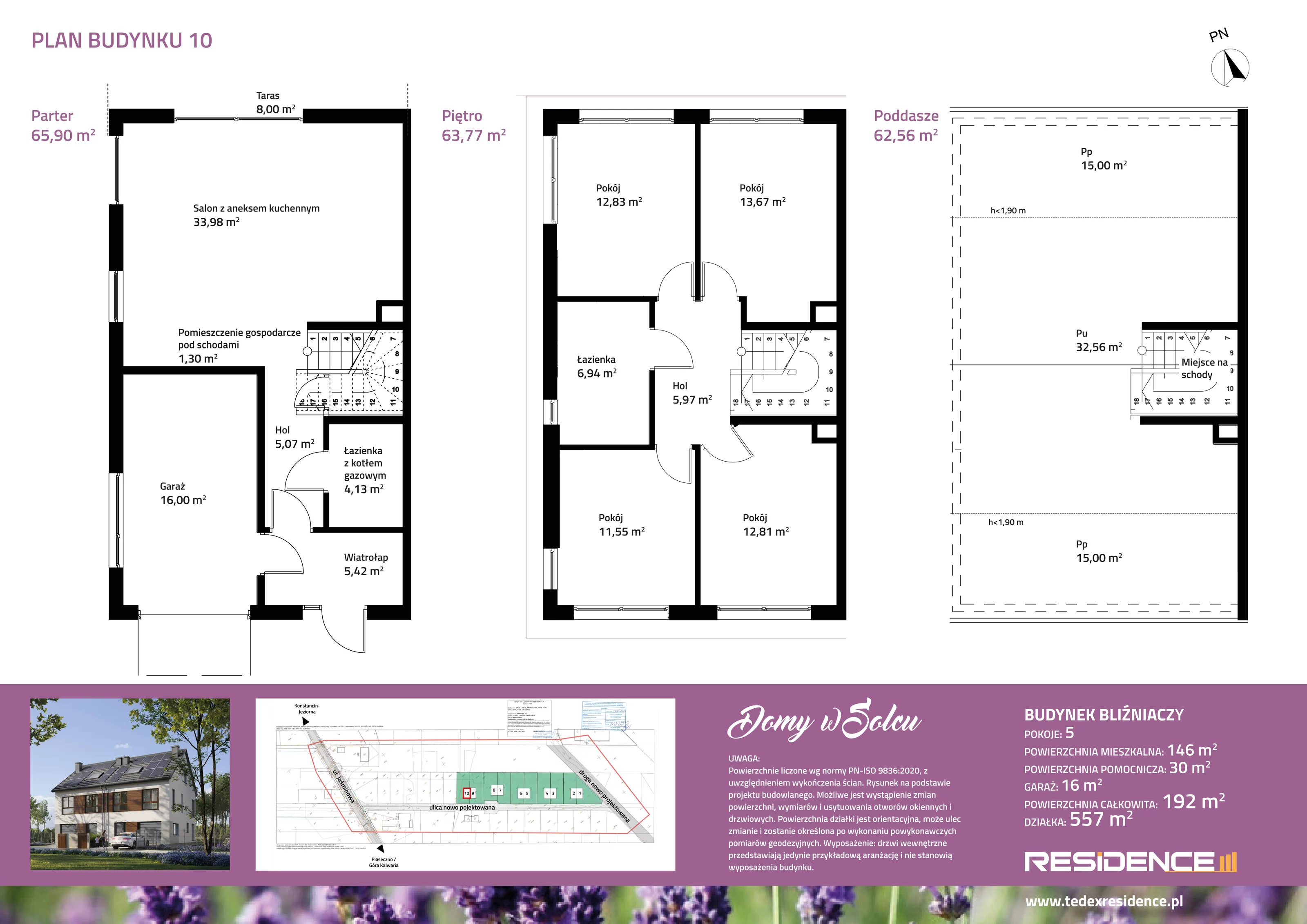 Dom 146,00 m², oferta nr 15, Domy w Solcu, Solec, ul. Starodębu