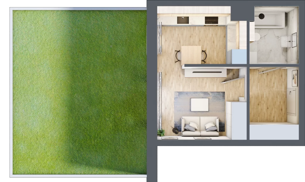 1 pokój, mieszkanie 29,11 m², parter, oferta nr D39, Warszawska 222, Mińsk Mazowiecki, ul. Warszawska 222