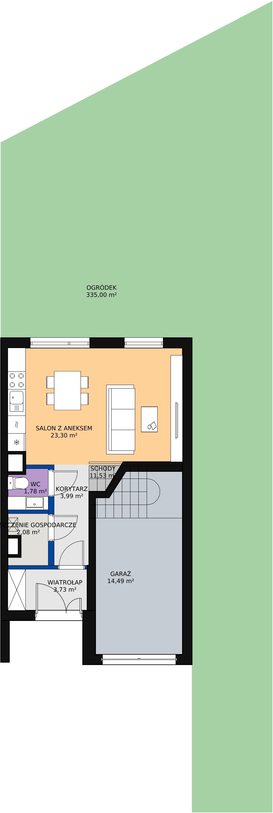 Zalety domu 150.93 m², 2