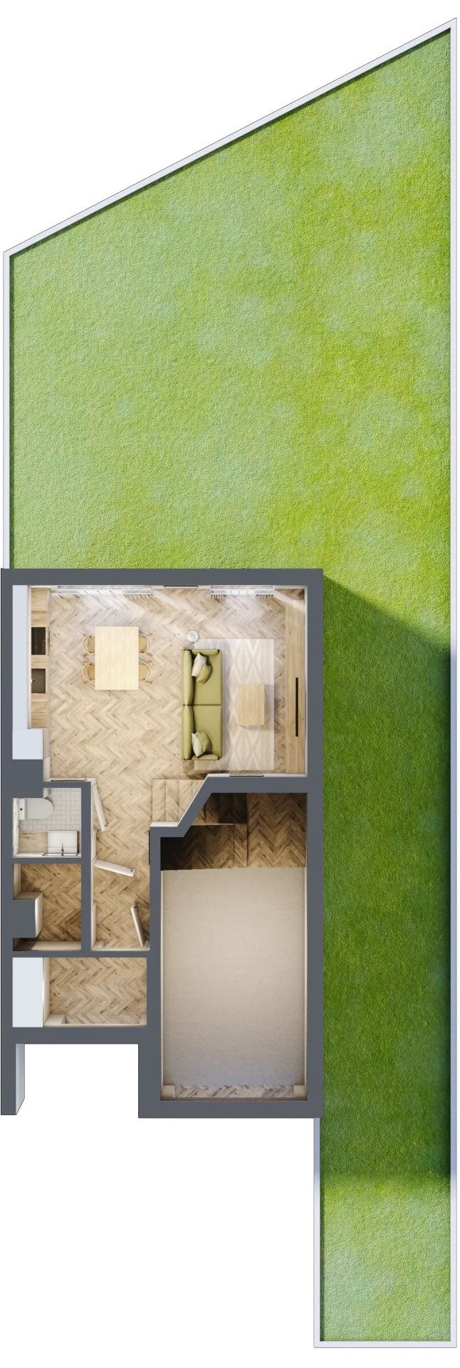 Dom 150,93 m², oferta nr 2, Grabówki Zacisze Etap I, Grabówki, Grabówki 34A