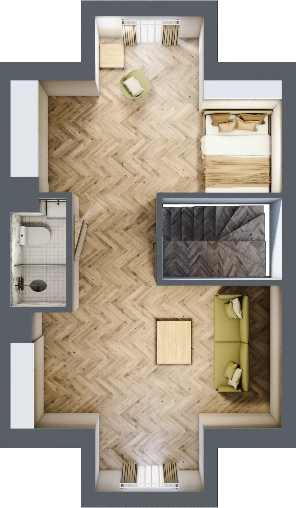 Dom 150,93 m², oferta nr 2, Grabówki Zacisze Etap I, Grabówki, Grabówki 34A