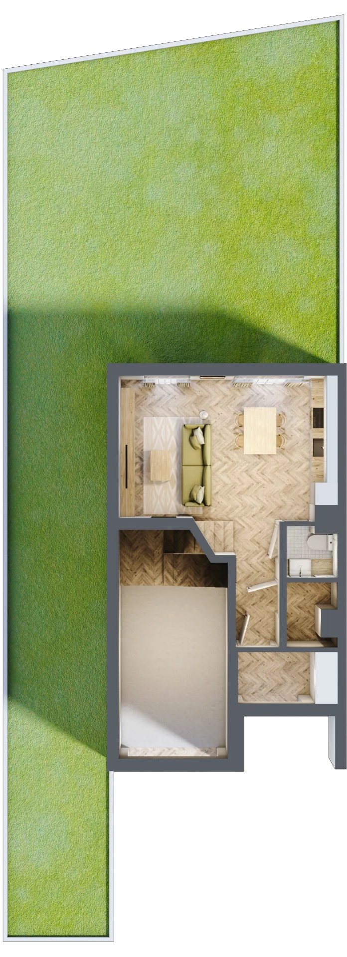 Dom 150,93 m², oferta nr 23, Grabówki Zacisze Etap I, Grabówki, Grabówki 34A