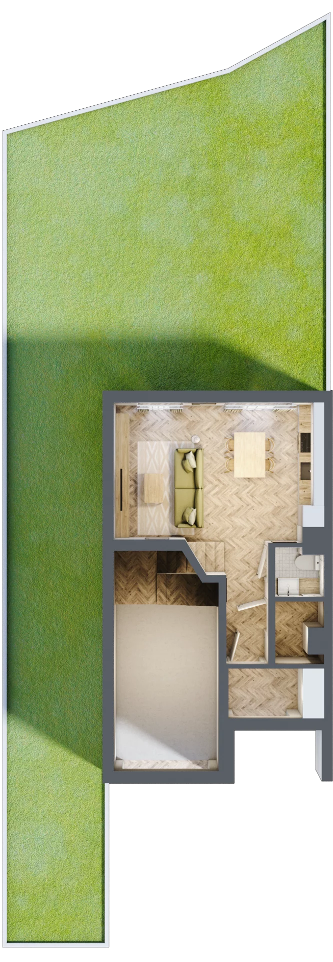 Dom 150,93 m², oferta nr 25, Grabówki Zacisze Etap I, Grabówki, Grabówki 34A