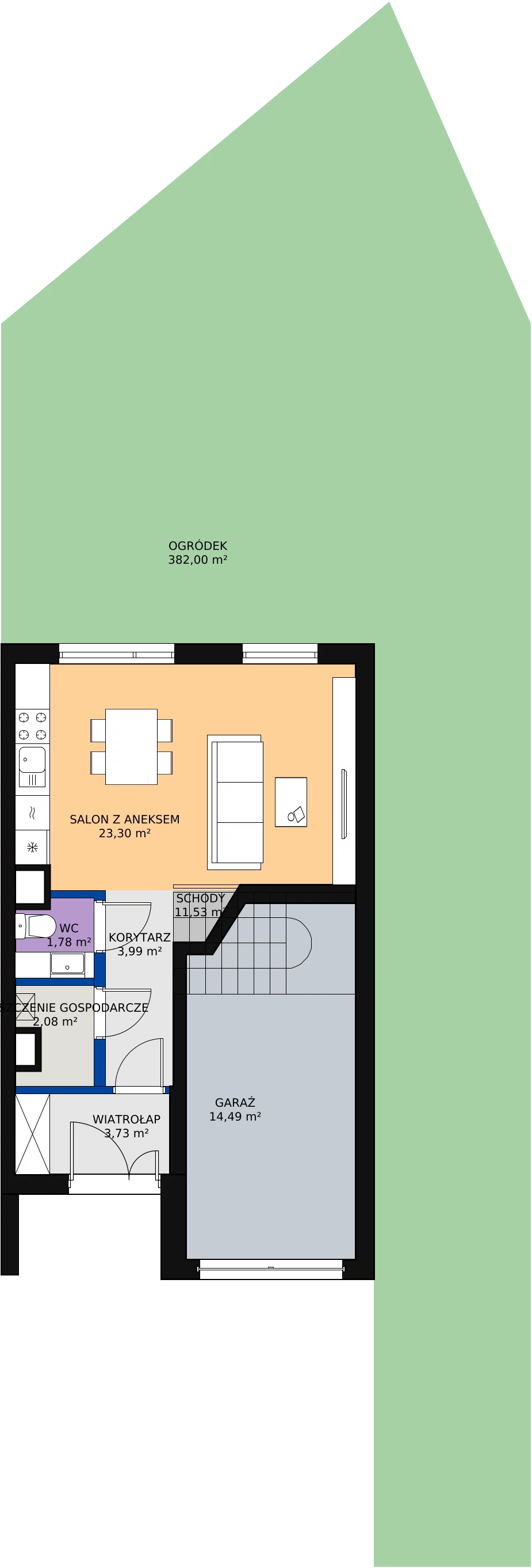 Zalety domu 150.93 m², 26