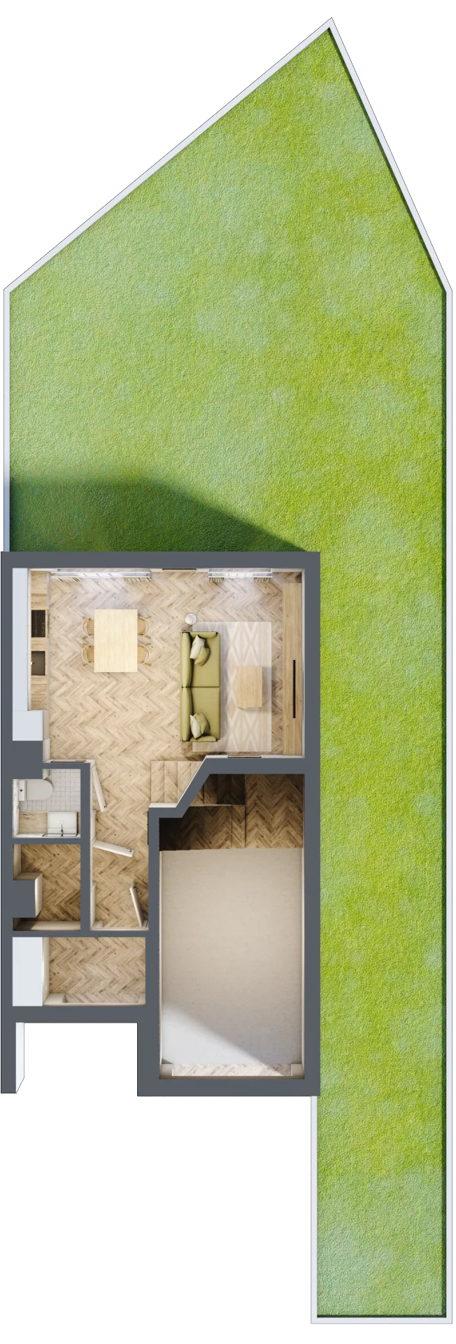 Dom 150,93 m², oferta nr 26, Grabówki Zacisze Etap I, Grabówki, Grabówki 34A