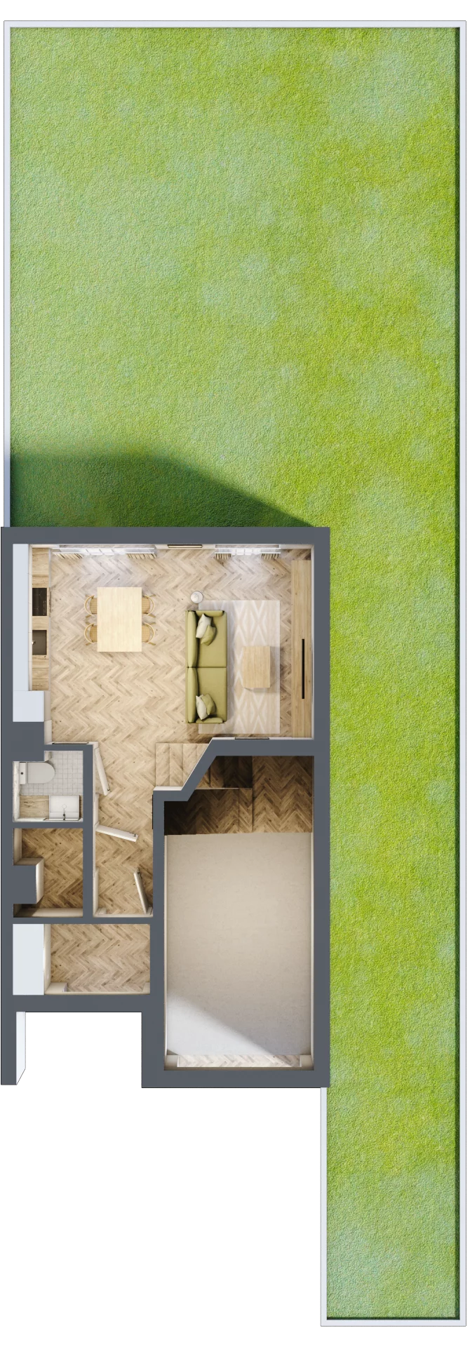 Dom 150,93 m², oferta nr 28, Grabówki Zacisze Etap I, Grabówki, Grabówki 34A