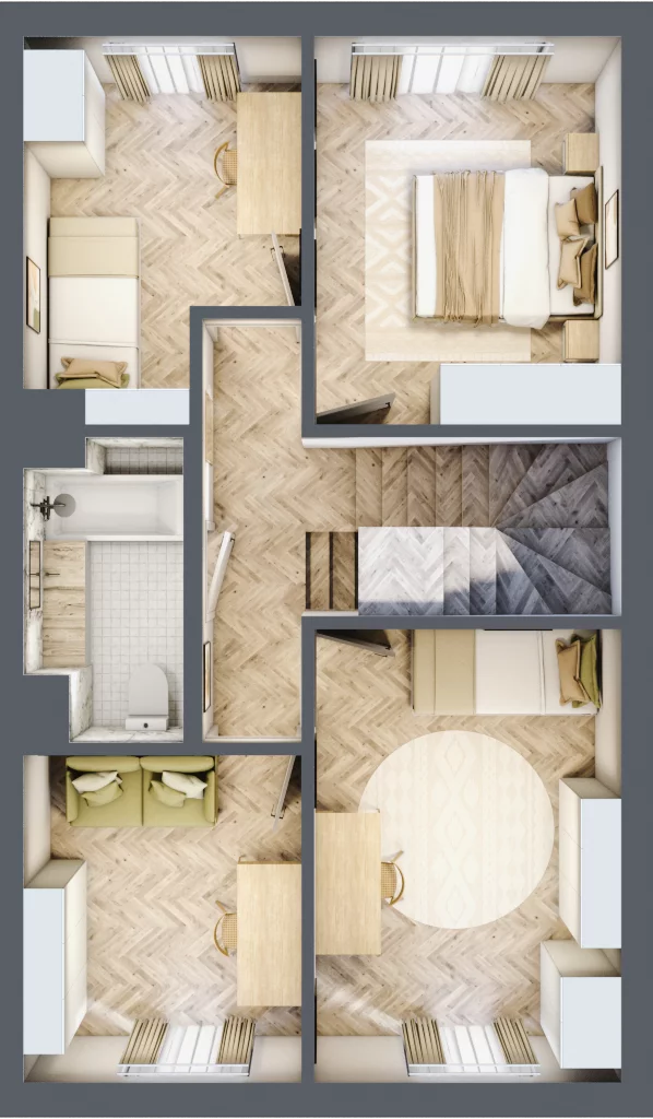 Dom 150,93 m², oferta nr 28, Grabówki Zacisze Etap I, Grabówki, Grabówki 34A