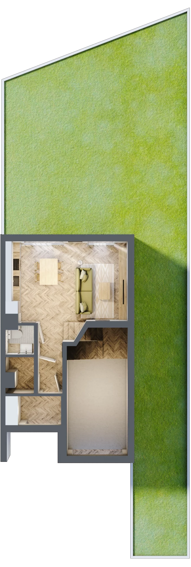 Dom 150,93 m², oferta nr 4, Grabówki Zacisze Etap I, Grabówki, Grabówki 34A