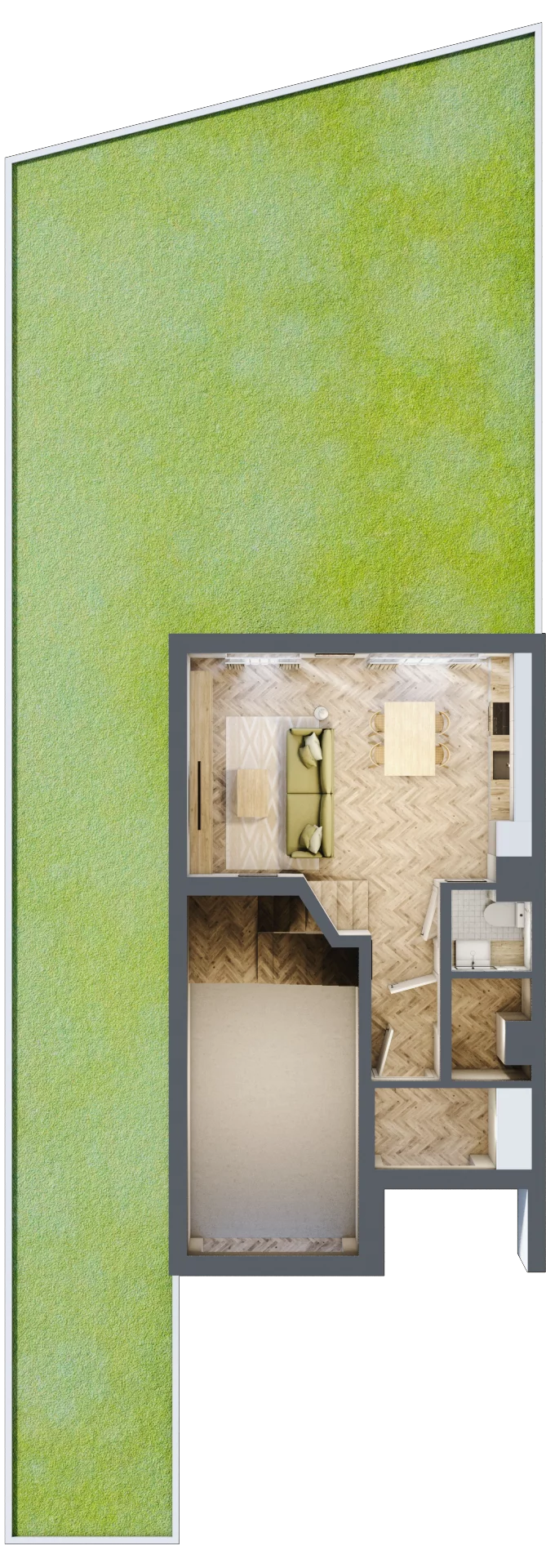 Dom 150,93 m², oferta nr 5, Grabówki Zacisze Etap I, Grabówki, Grabówki 34A