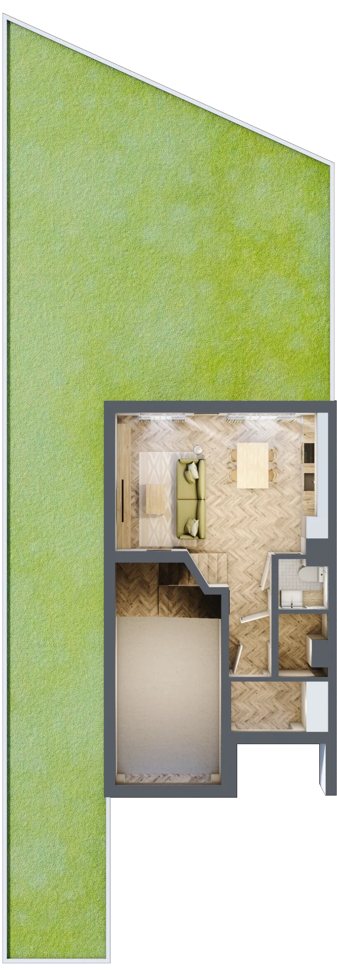 Dom 150,93 m², oferta nr 7, Grabówki Zacisze Etap I, Grabówki, Grabówki 34A