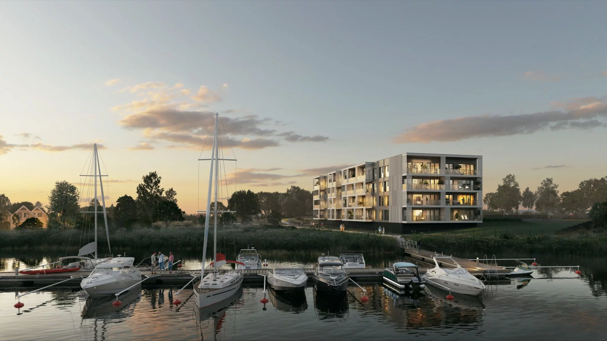 2 pokoje, mieszkanie 44,41 m², parter, oferta nr , 554-9, Ostróda, Wypoczynkowa
