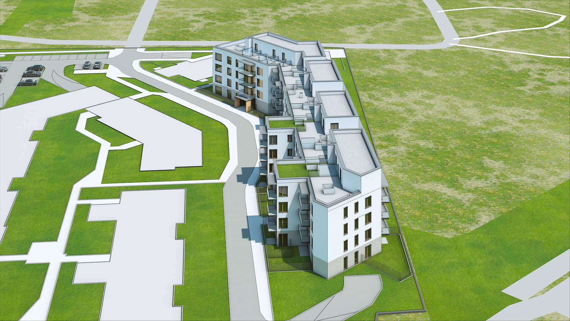 Wirtualna makieta 3D mieszkania 70.41 m², CD0302
