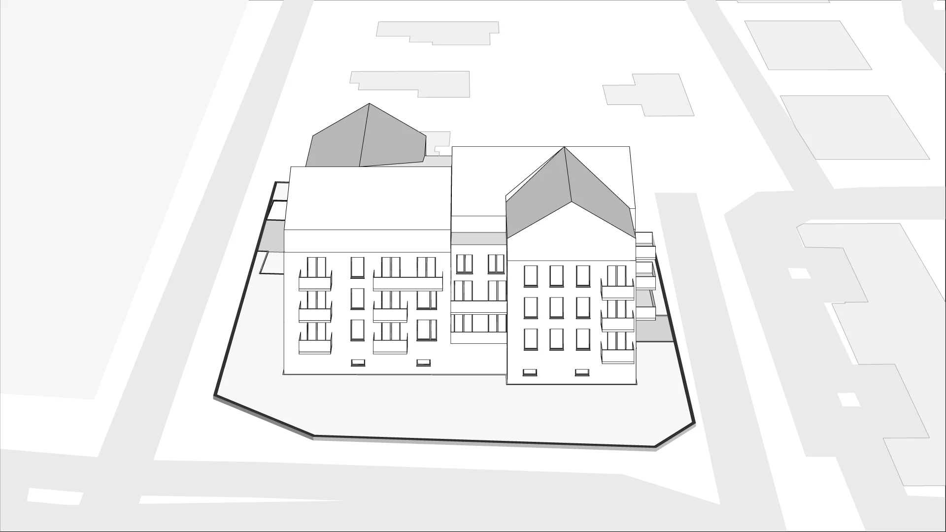Wirtualna makieta 3D mieszkania 76.83 m², 25
