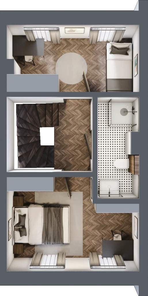 Dom 64,55 m², oferta nr 5B1, Primo, Pruszcz Gdański, ul. Droga Słowackiego