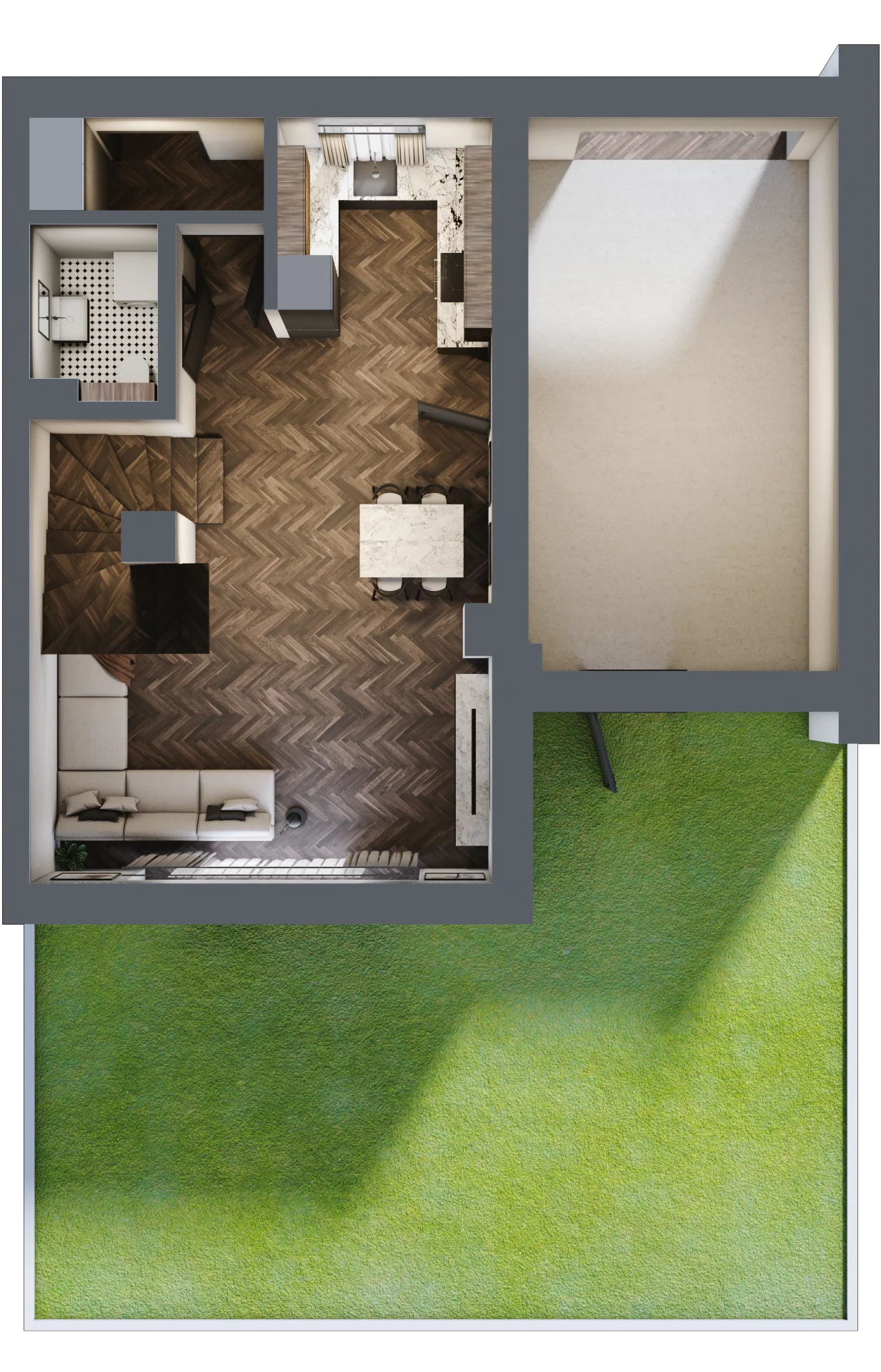 Dom 92,48 m², oferta nr 10A, Nodo, Gdańsk, Jasień, ul. Lubowidzka