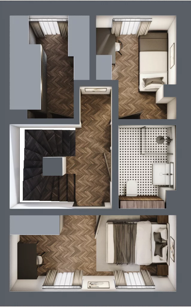 Dom 92,48 m², oferta nr 10A, Nodo, Gdańsk, Jasień, ul. Lubowidzka