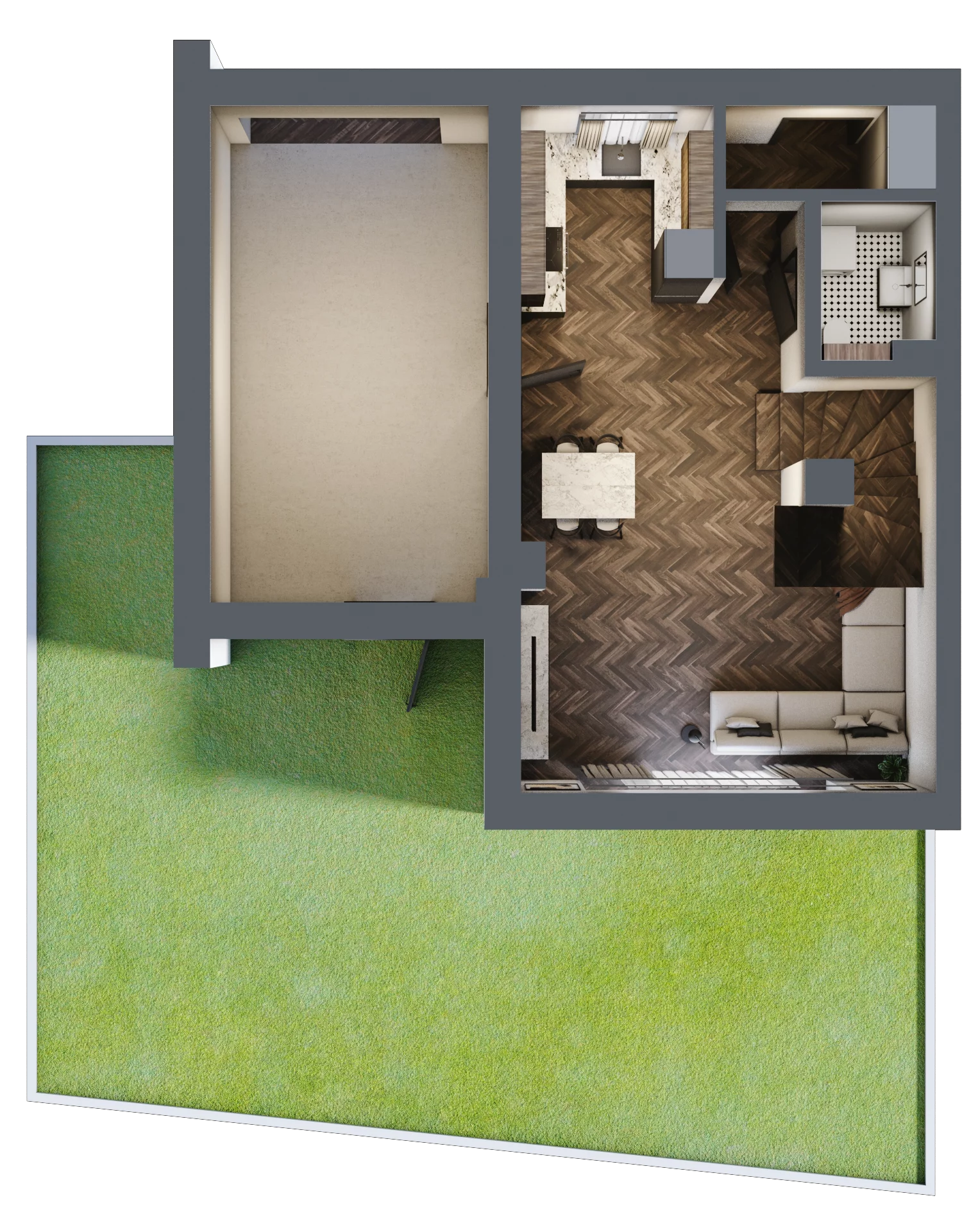 Dom 92,48 m², oferta nr 16B, Nodo, Gdańsk, Jasień, ul. Lubowidzka