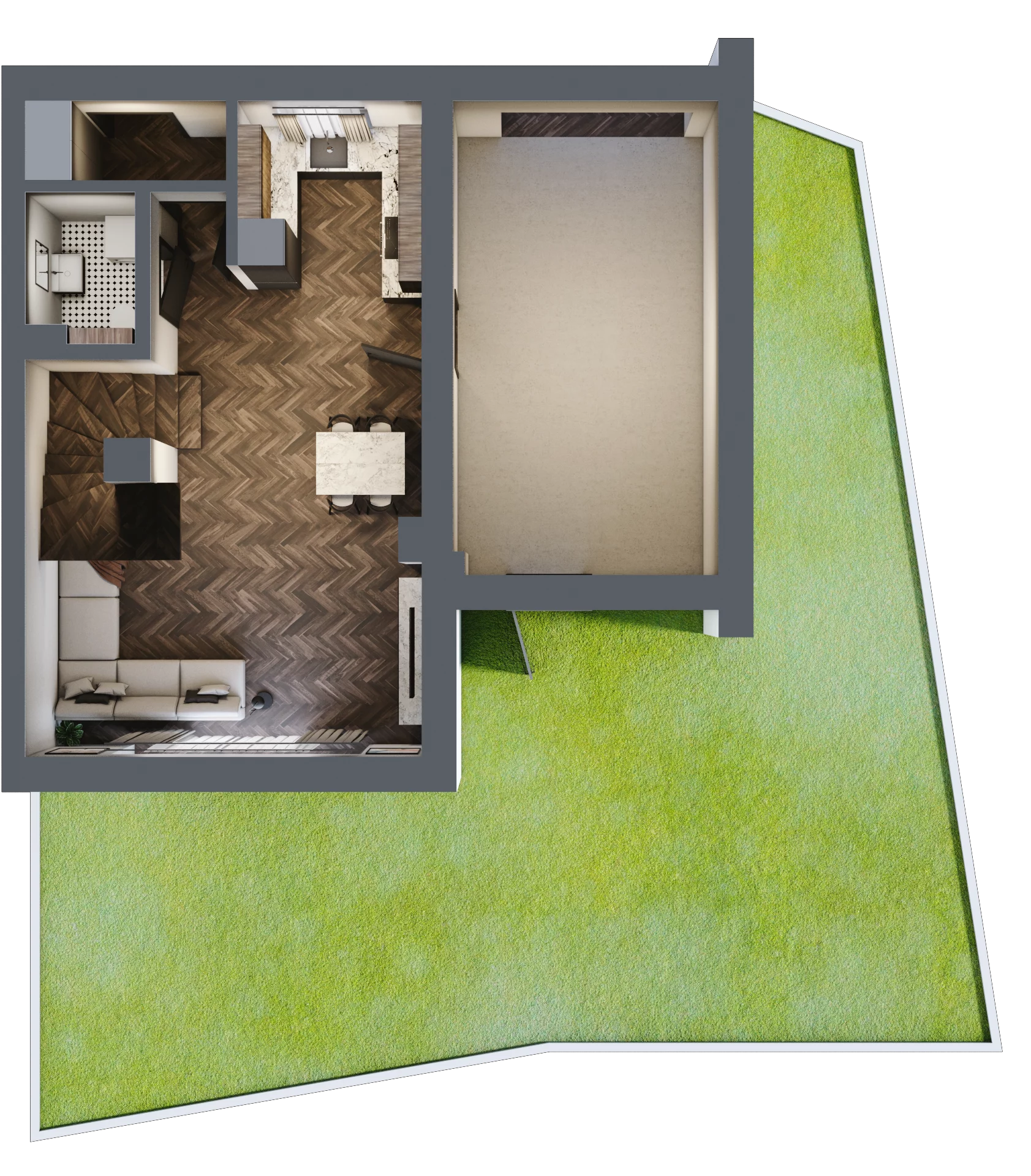 Dom 92,48 m², oferta nr 18A, Nodo, Gdańsk, Jasień, ul. Lubowidzka