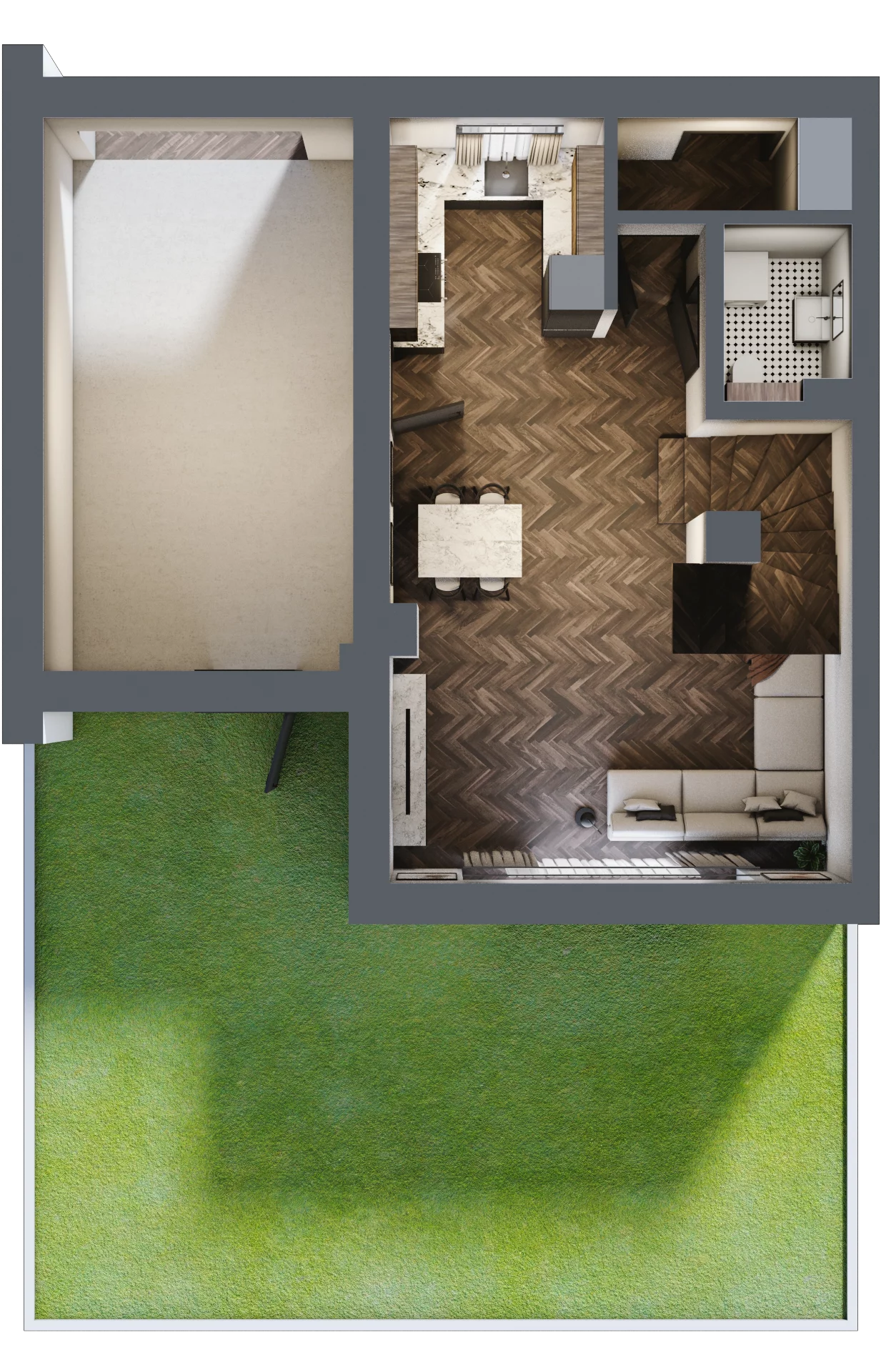 Dom 92,48 m², oferta nr 8B, Nodo, Gdańsk, Jasień, ul. Lubowidzka
