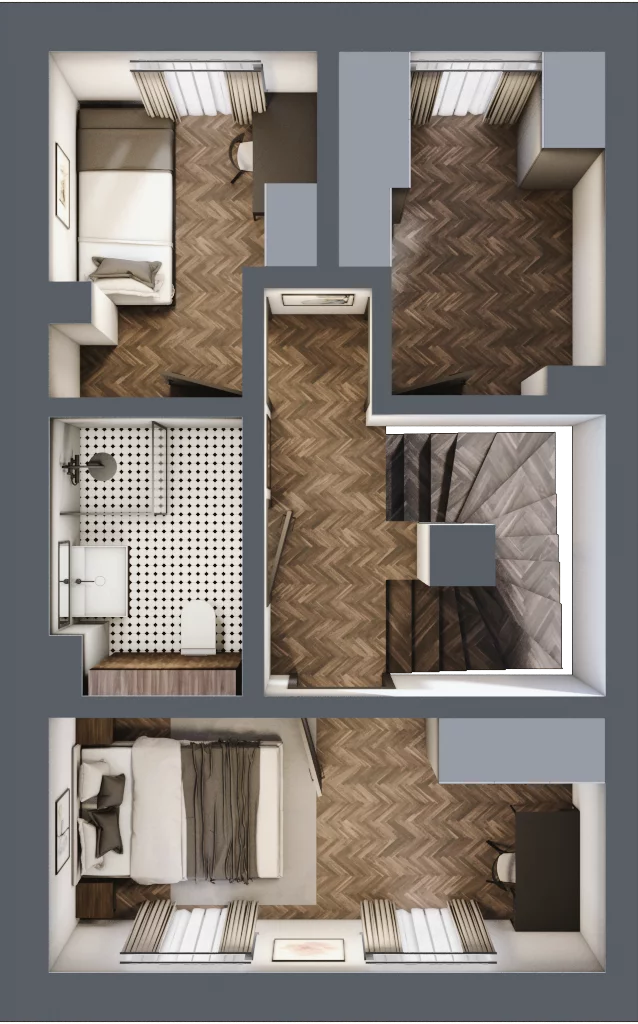 Dom 92,48 m², oferta nr 8B, Nodo, Gdańsk, Jasień, ul. Lubowidzka