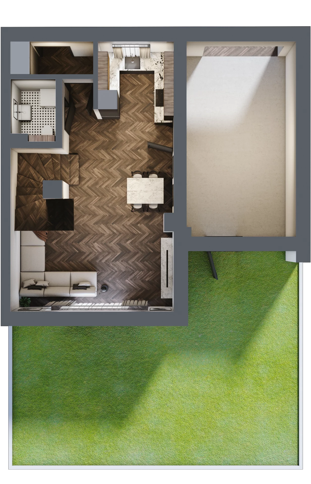 Dom 92,48 m², oferta nr 9A, Nodo, Gdańsk, Jasień, ul. Lubowidzka
