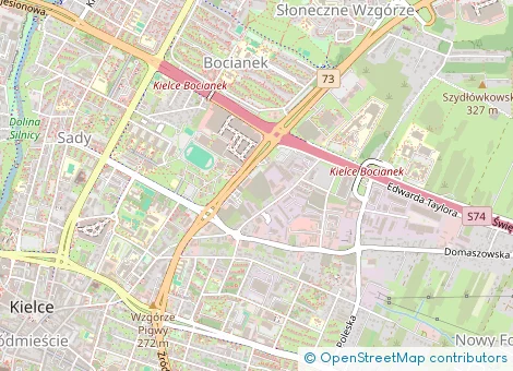 Lokalizacja inwestycji Dzielnica Kielczanka II