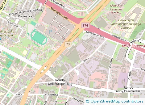 Lokalizacja inwestycji Dzielnica Kielczanka III