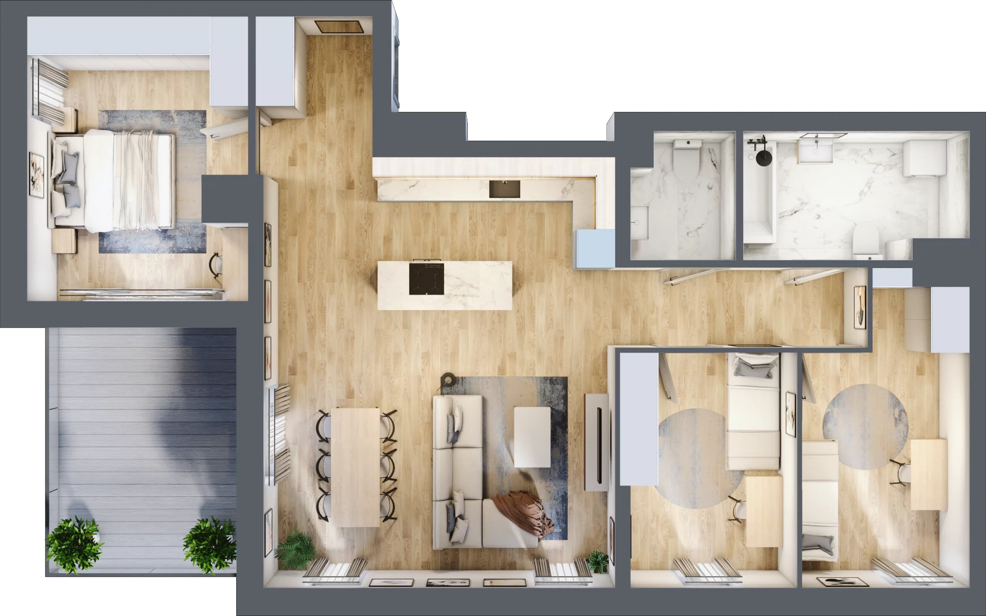 4 pokoje, mieszkanie 91,47 m², piętro 8, oferta nr M99, Dzielnica Kielczanka III, Kielce, Centrum, ul. Górna 13/15