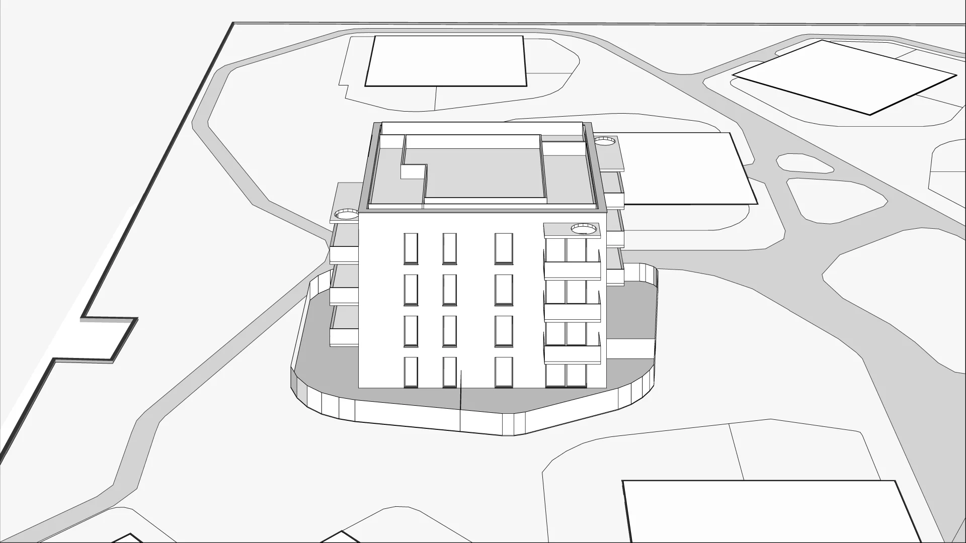 Wirtualna makieta 3D mieszkania 41.76 m², A2.M2