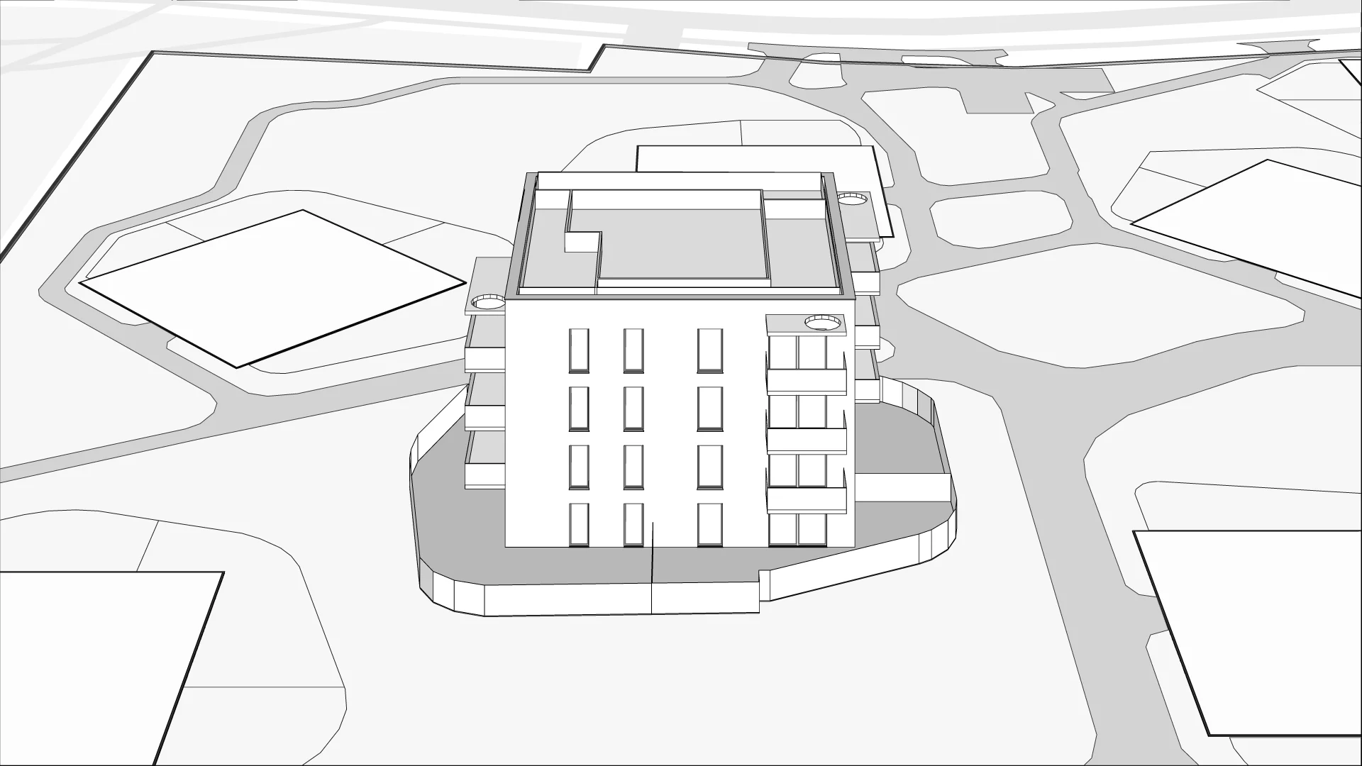 Wirtualna makieta 3D mieszkania 49.48 m², B3.M7