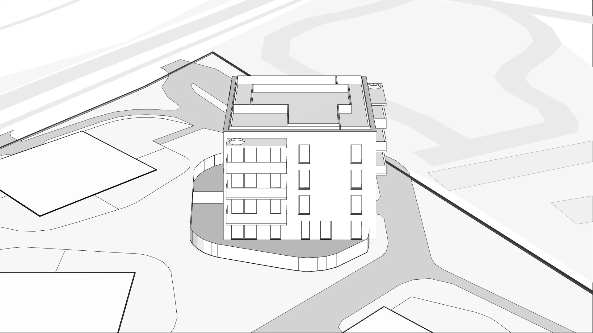 Wirtualna makieta 3D mieszkania 71.71 m², D1.M4