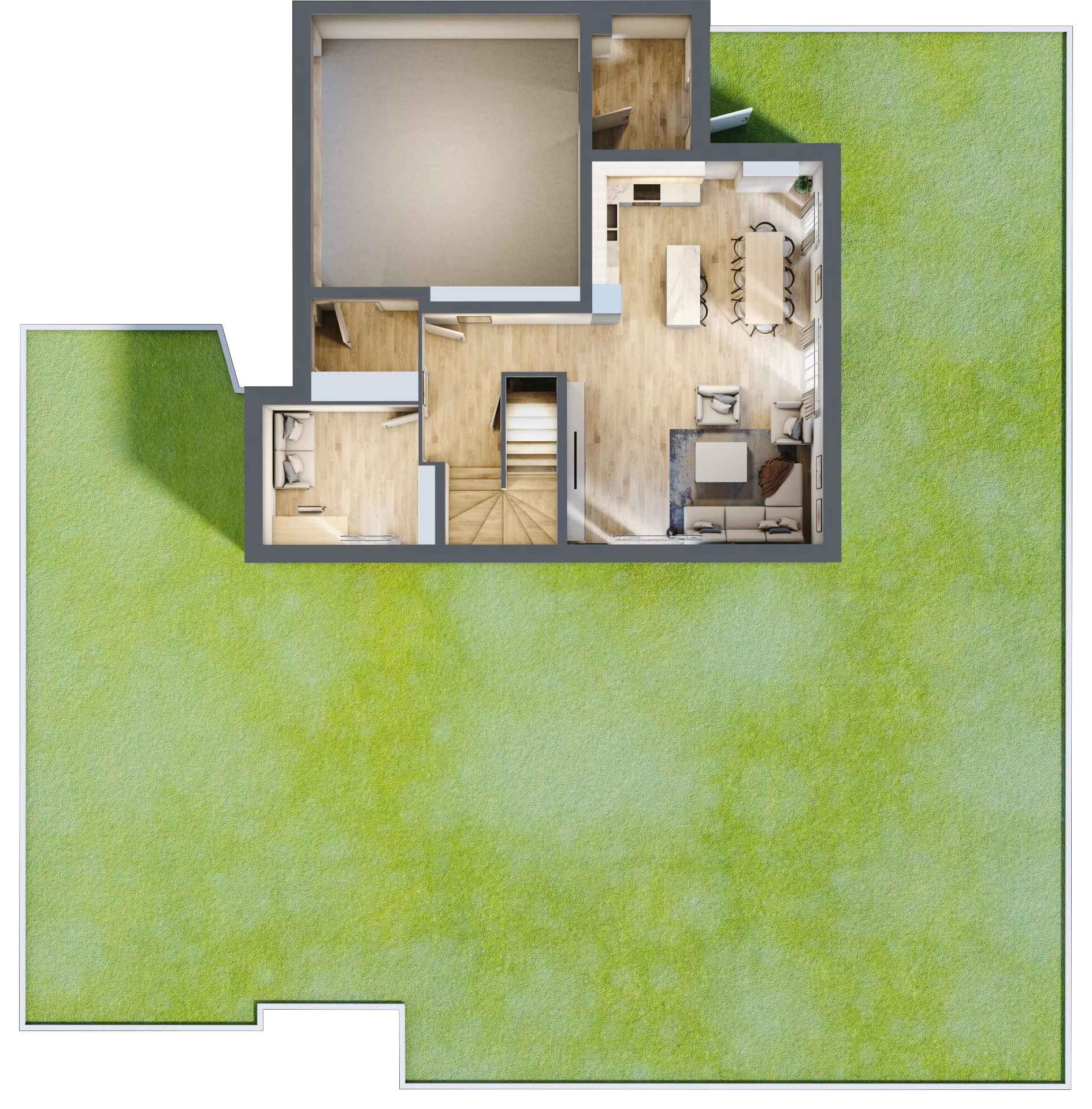 Dom 151,34 m², oferta nr 3B, Michałowice Kwitnąca, Michałowice-Wieś, ul. Kwitnąca