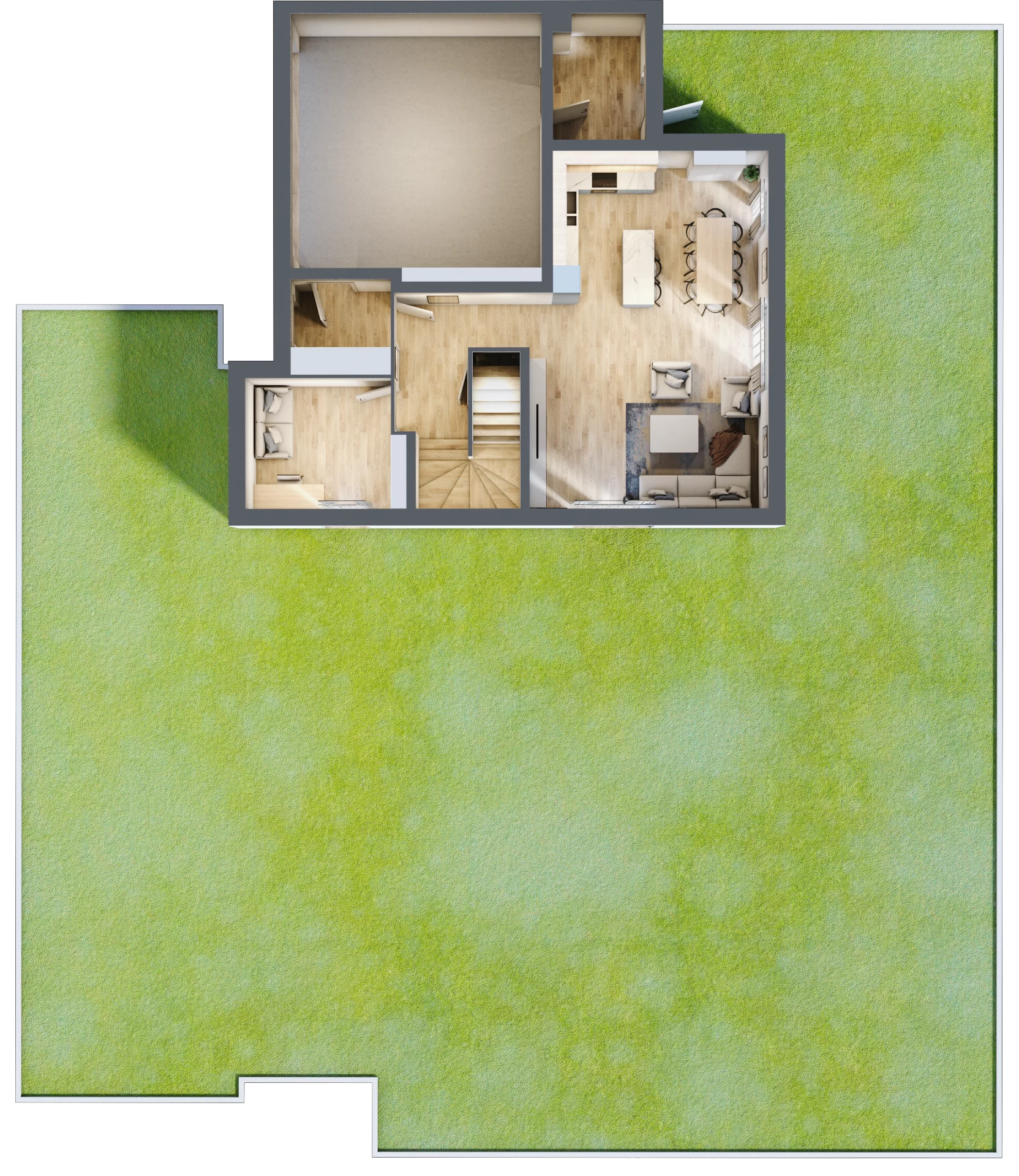 Dom 151,34 m², oferta nr 4B, Michałowice Kwitnąca, Michałowice-Wieś, ul. Kwitnąca