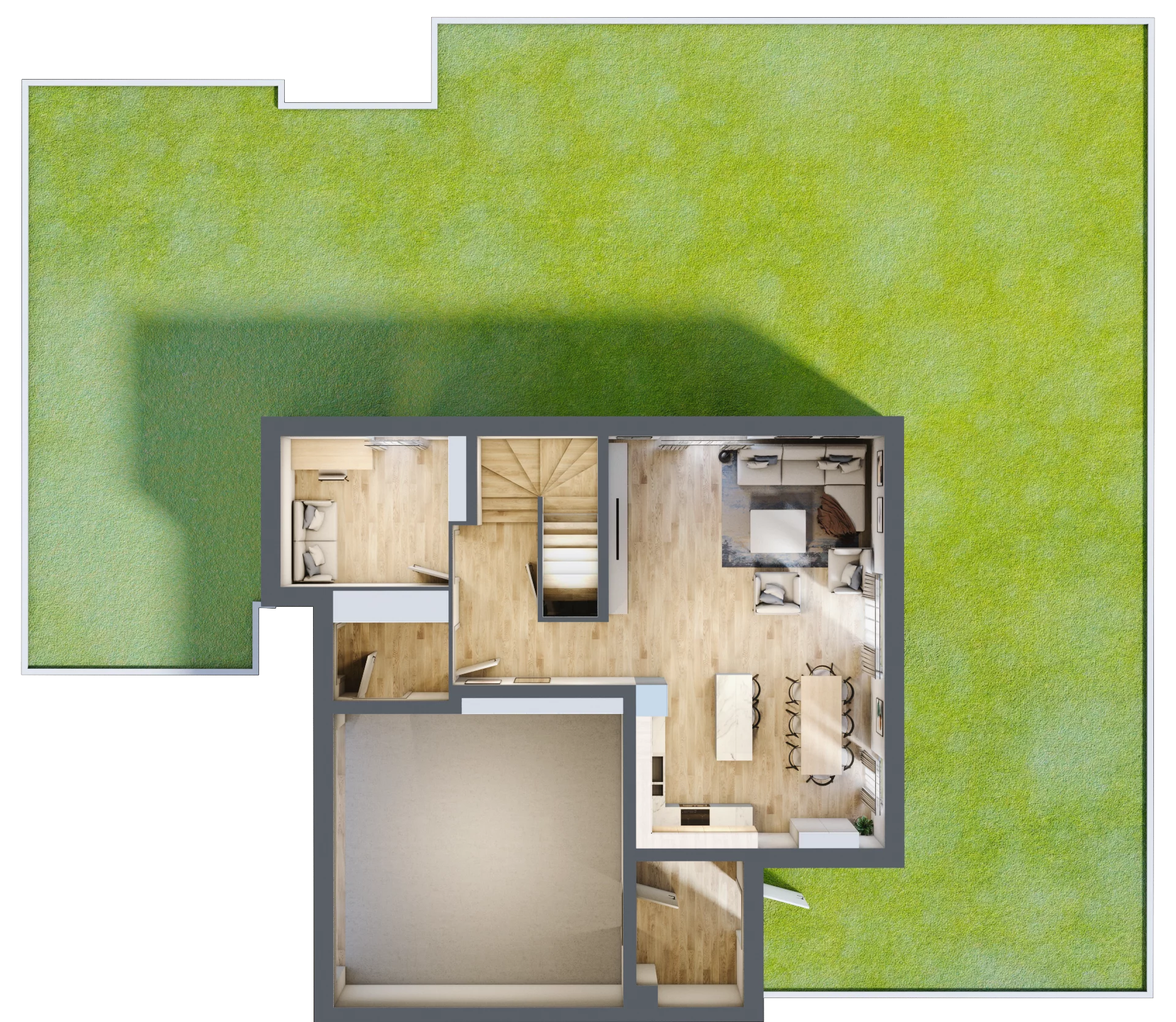 Dom 151,34 m², oferta nr 4A, Michałowice Kwitnąca, Michałowice-Wieś, ul. Kwitnąca