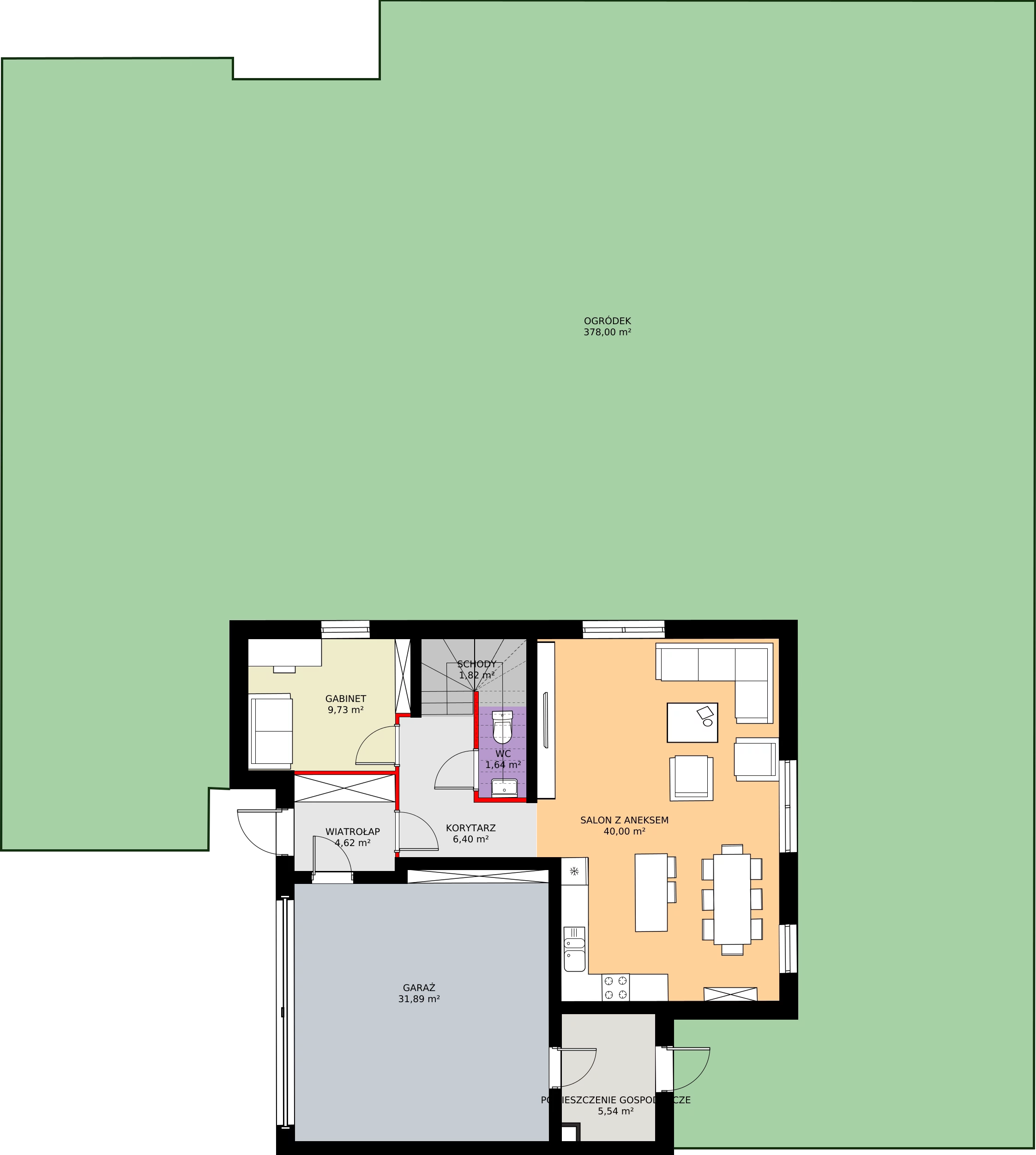 Zalety domu 151.34 m², 5A
