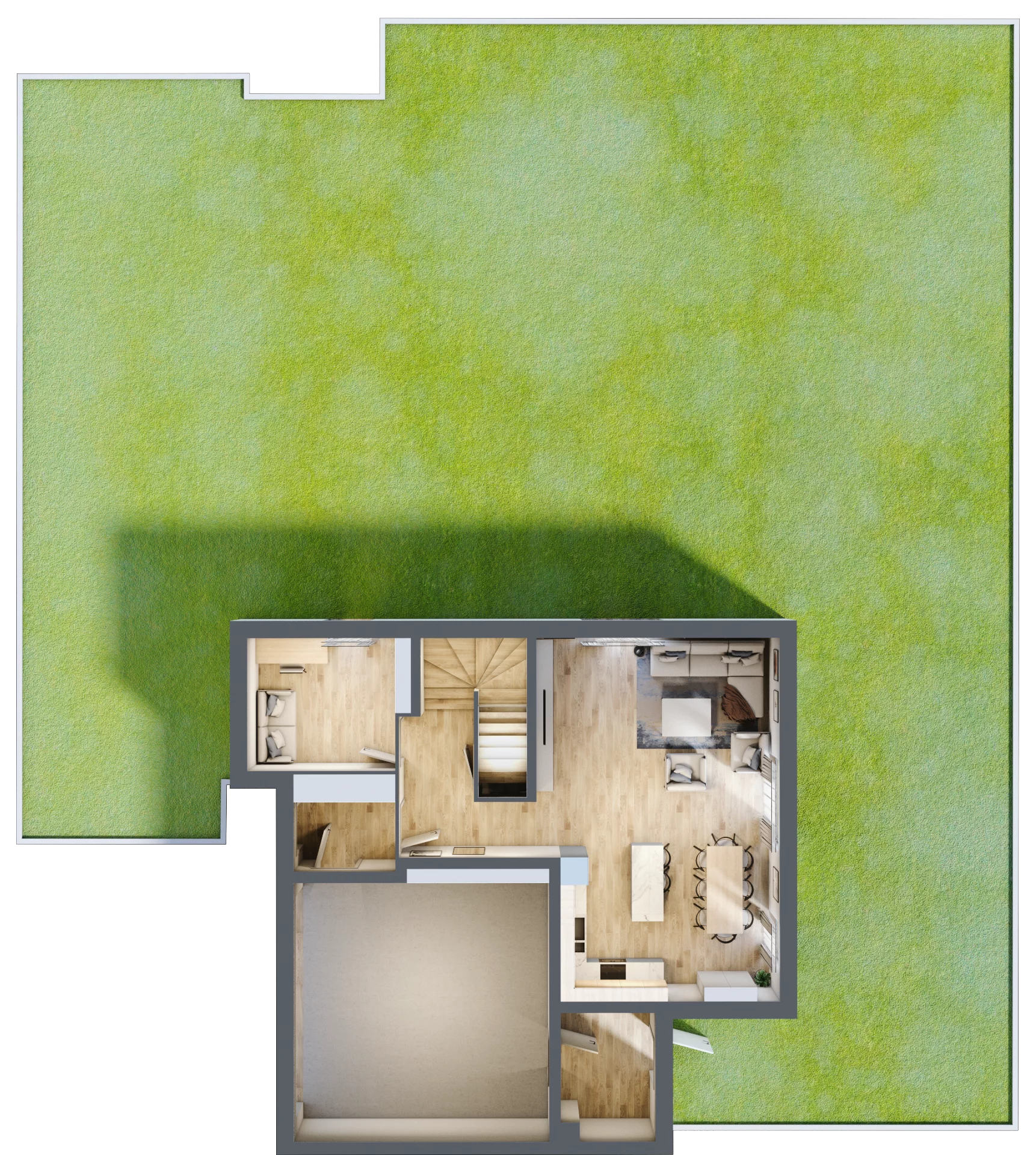 Dom 151,34 m², oferta nr 5A, Michałowice Kwitnąca, Michałowice-Wieś, ul. Kwitnąca