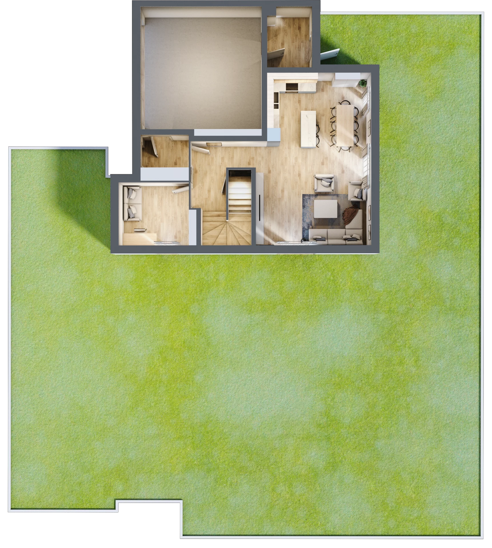 Dom 151,34 m², oferta nr 5B, Michałowice Kwitnąca, Michałowice-Wieś, ul. Kwitnąca