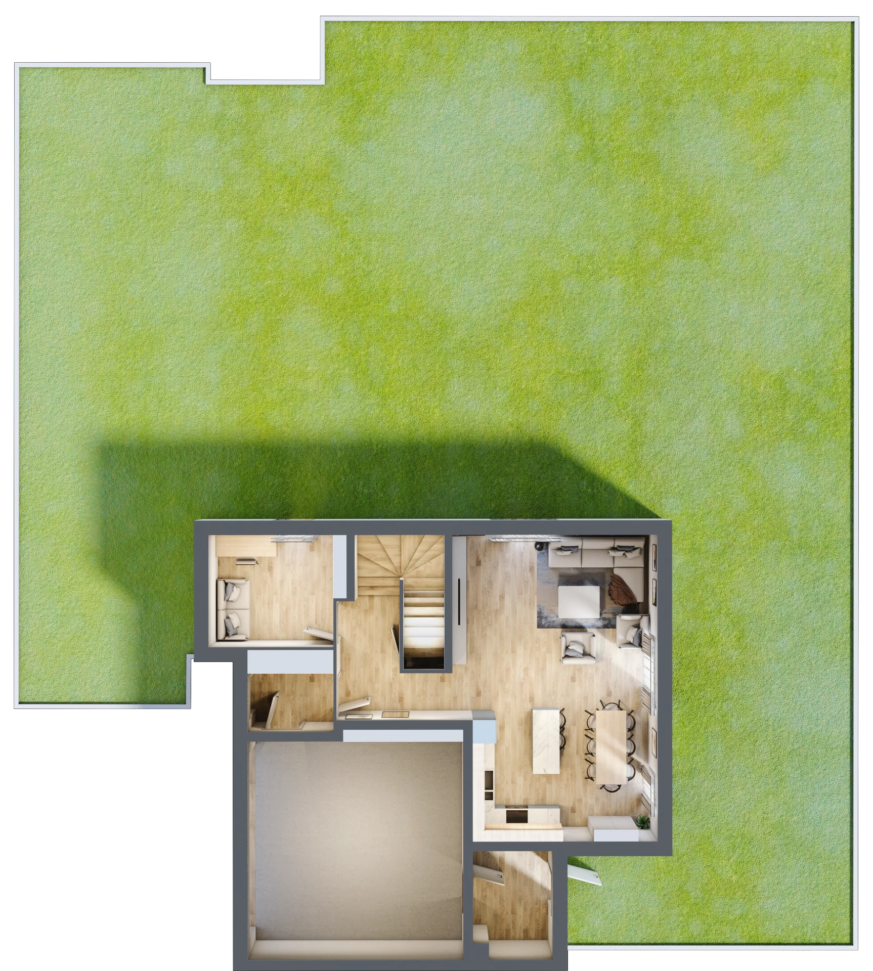 Dom 151,34 m², oferta nr 6A, Michałowice Kwitnąca, Michałowice-Wieś, ul. Kwitnąca
