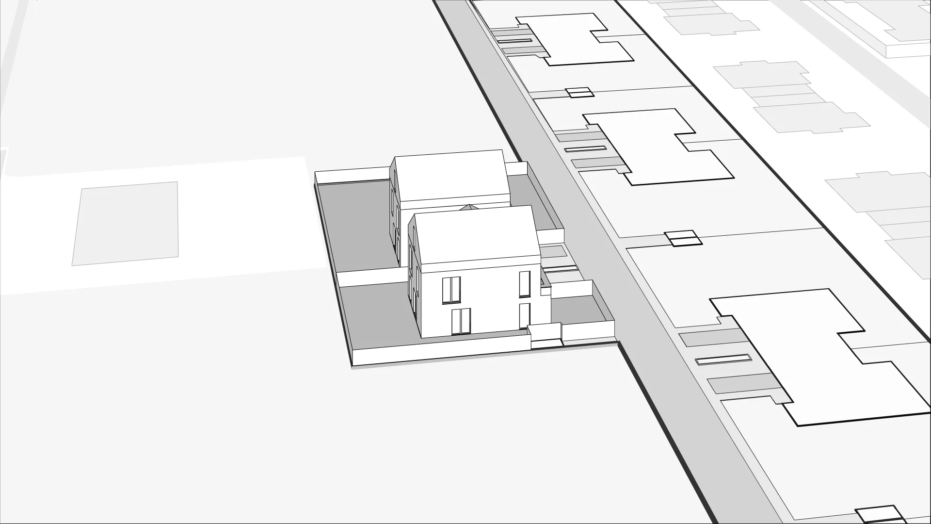 Wirtualna makieta 3D domu 151.34 m², 7B