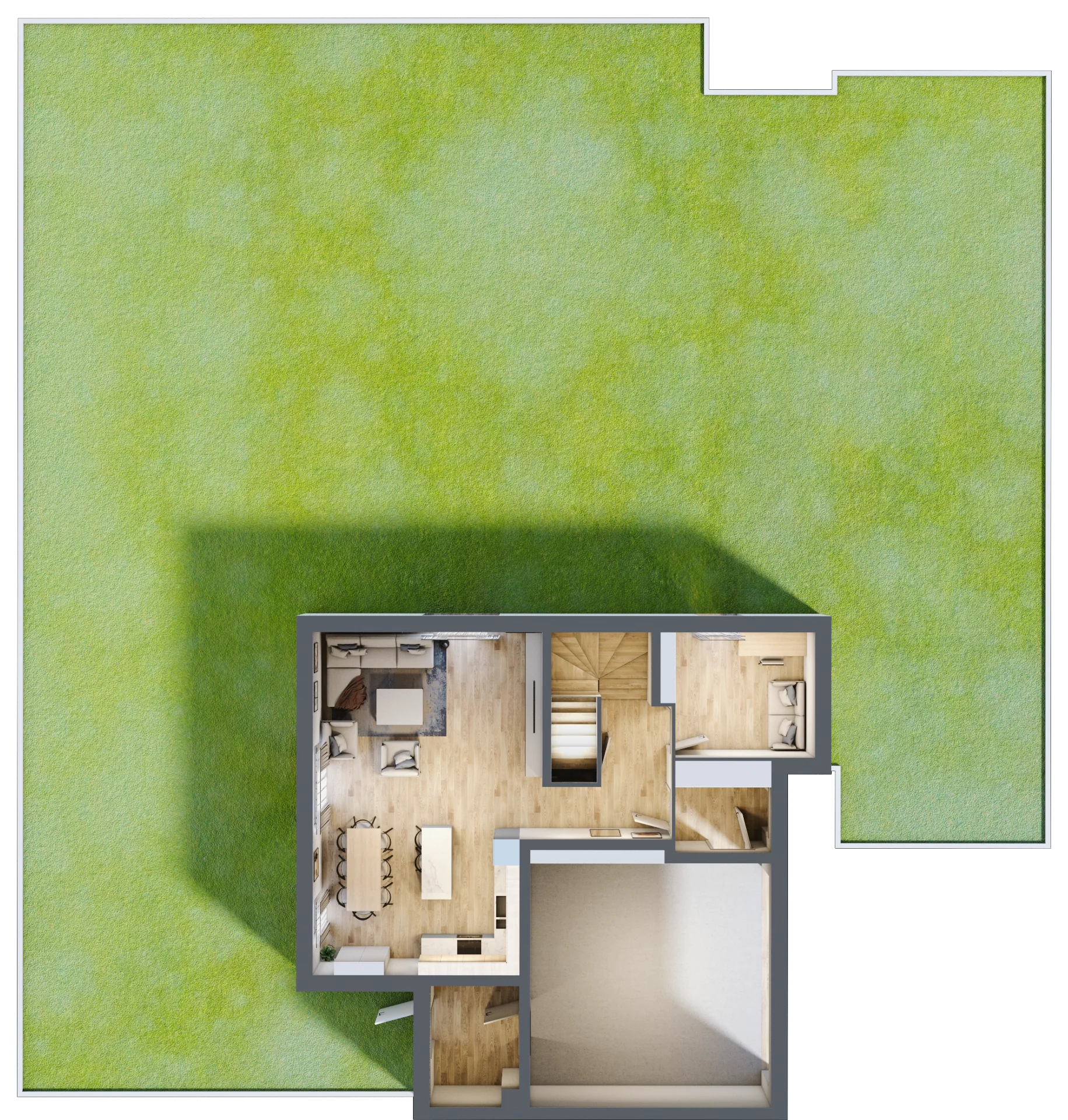 Dom 151,34 m², oferta nr 7B, Michałowice Kwitnąca, Michałowice-Wieś, ul. Kwitnąca