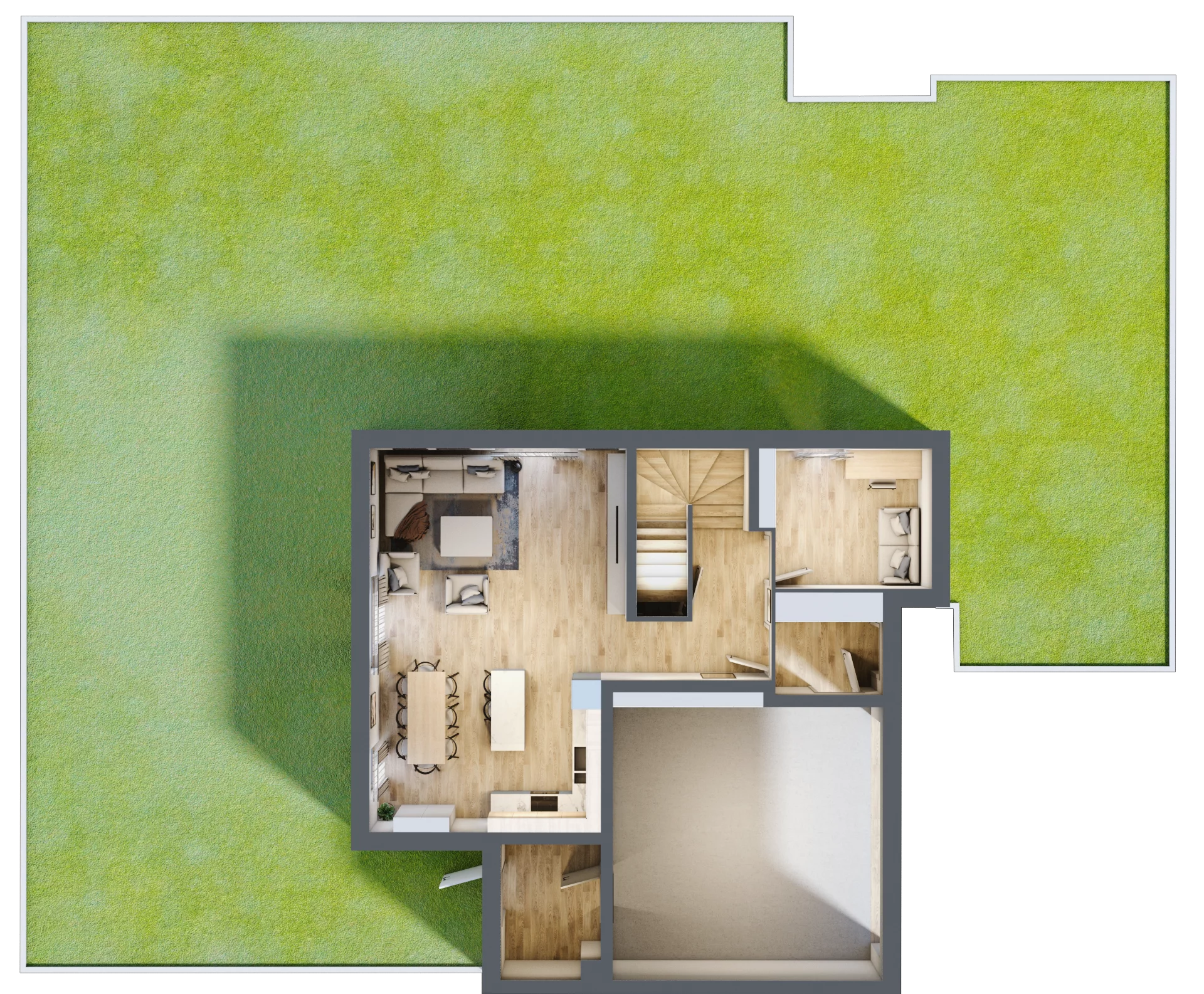 Dom 151,34 m², oferta nr 8B, Michałowice Kwitnąca, Michałowice-Wieś, ul. Kwitnąca