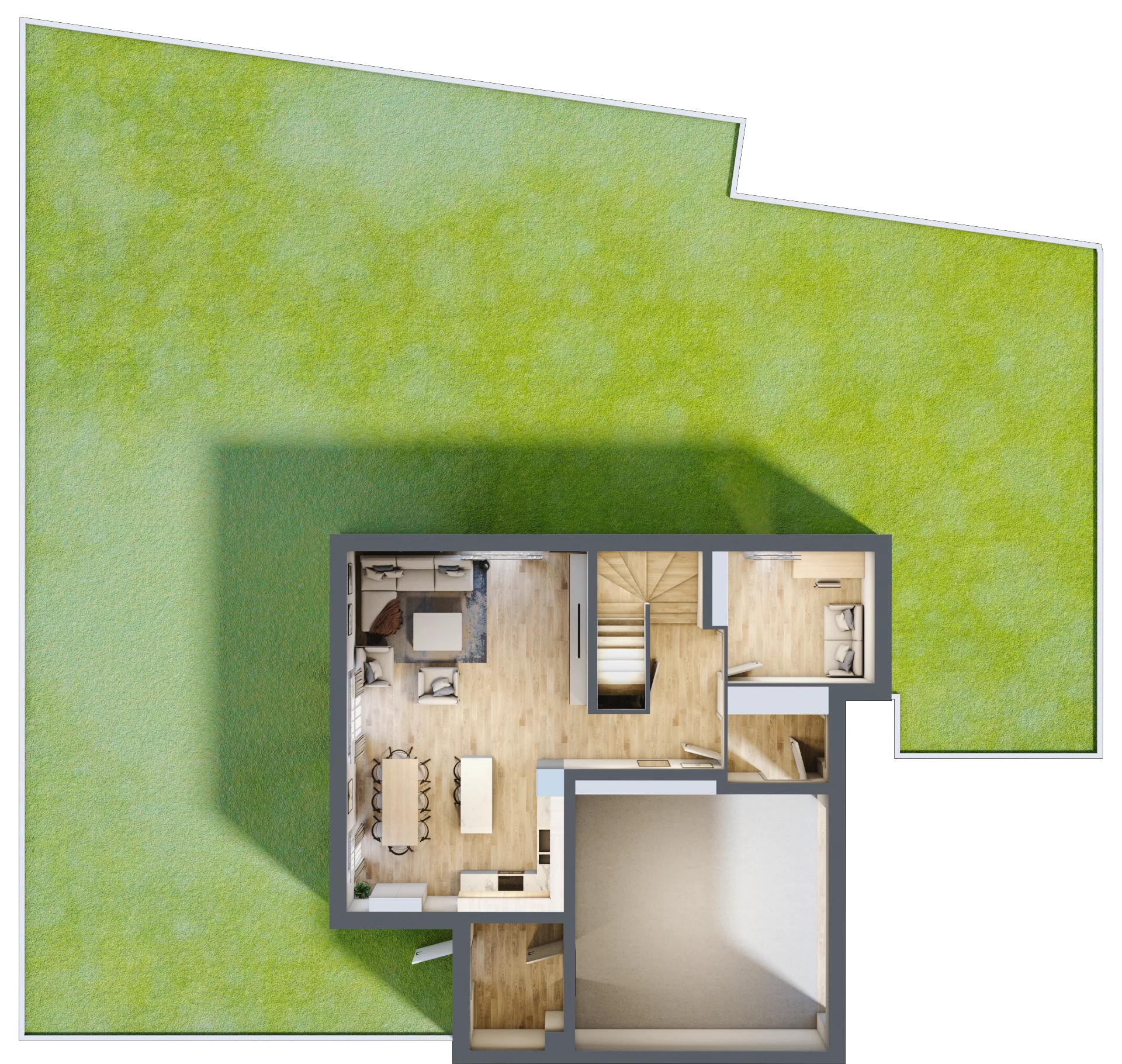 Dom 151,34 m², oferta nr 9B, Michałowice Kwitnąca, Michałowice-Wieś, ul. Kwitnąca