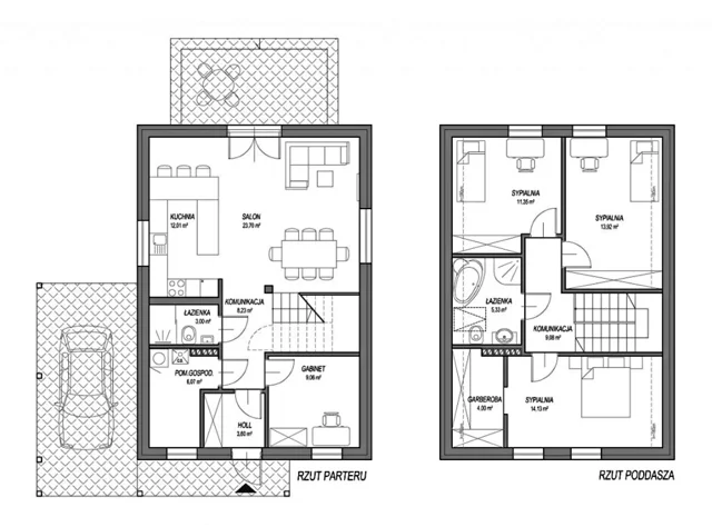 Dom i rezydencja na sprzedaż 123,21 m², oferta nr 3149/BNK/DS-238412