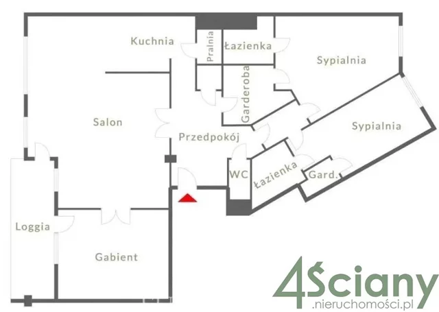 Apartament na sprzedaż, 177,00 m², 4 pokoje, piętro 4, oferta nr 63179/3098/OMS
