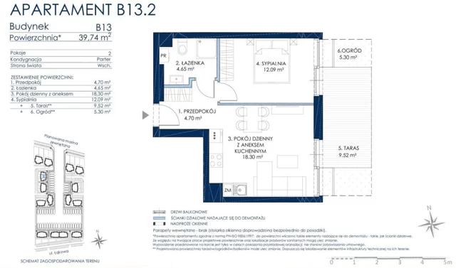 Apartament na sprzedaż, 78,29 m², 3 pokoje, parter, oferta nr 120230/78/OMS