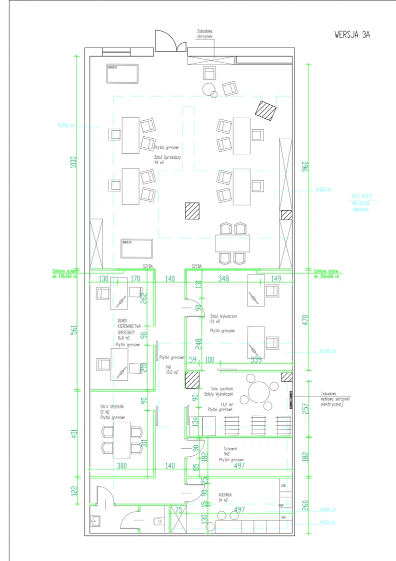 Lokal użytkowy 208,57 m², oferta nr LU-01, Stara Odra Residence - lokale usługowe, Wrocław, ul. Na Polance 22F